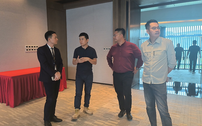 公司高层访问合作场地——深化战略合作，共谋未来发展